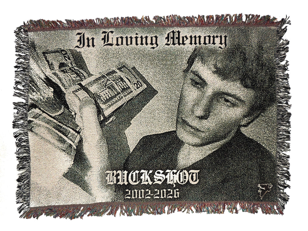 BUCKSHOT GRAVE BLANKET WALL TAPESTRY