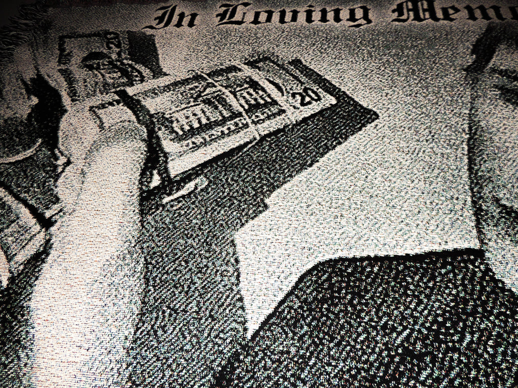 BUCKSHOT GRAVE BLANKET WALL TAPESTRY