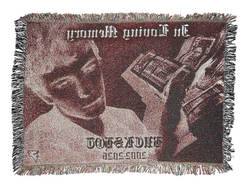 BUCKSHOT GRAVE BLANKET WALL TAPESTRY