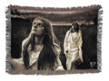 ANGELS GRAVE BLANKET WALL TAPESTRY