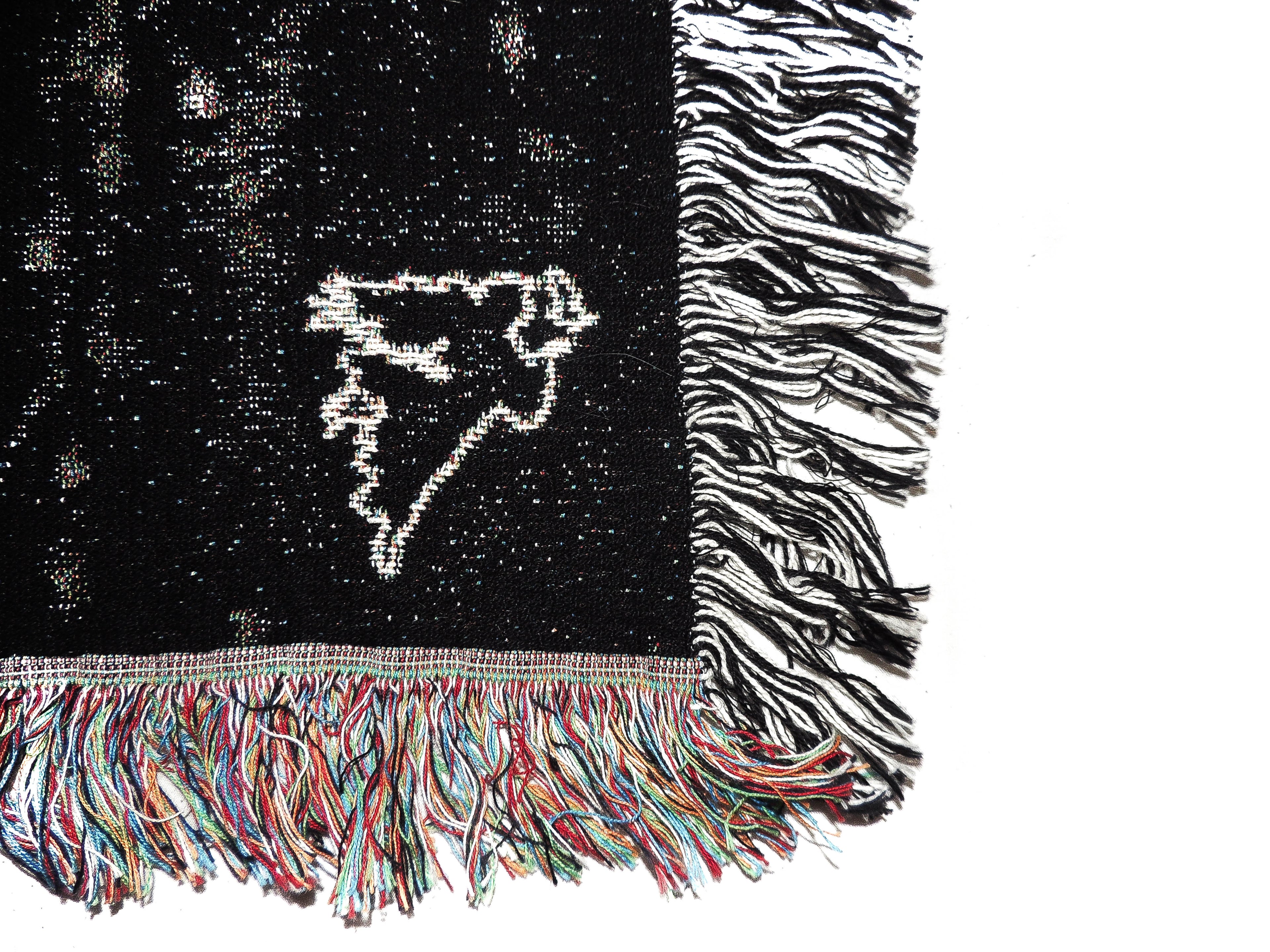 ANGELS GRAVE BLANKET WALL TAPESTRY